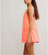 Hot Shot Mini Dress by Free People Movement - FP Movement - Neon Coral