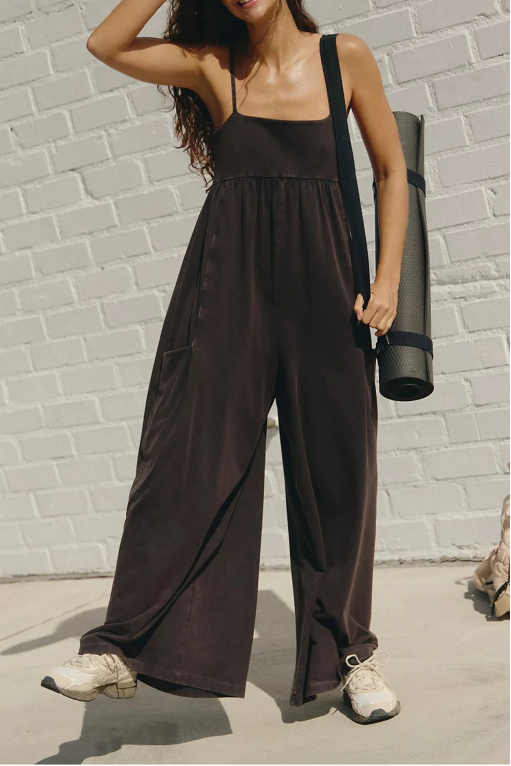 Hot Shot Strappy Onesie - Fp Movement - Free People Movement - Black