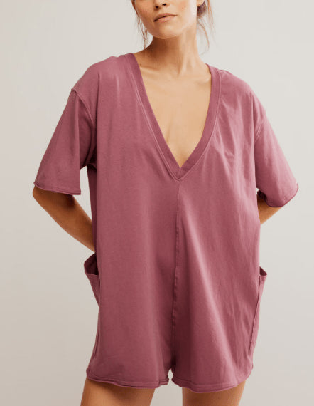 Hot Shot Tee Romper - FP Movement - FP Movement - Clove