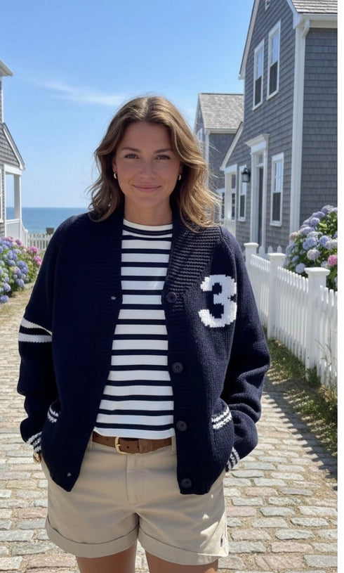 Huddle Up Football Varsity Cardigan