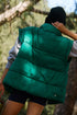 In A Bubble Puffer Vest - FP Movement - FP Movement - Green Glow