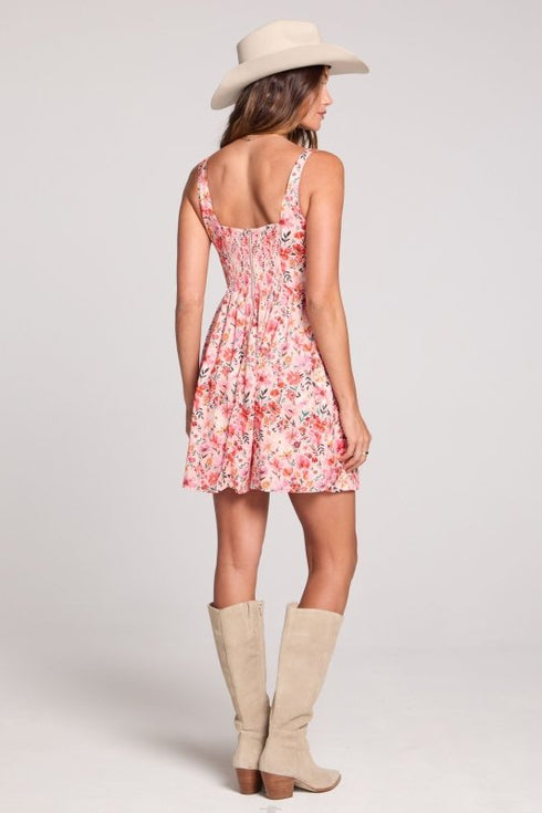 Irra Mini Dress - Saltwater Luxe - Pink Multi