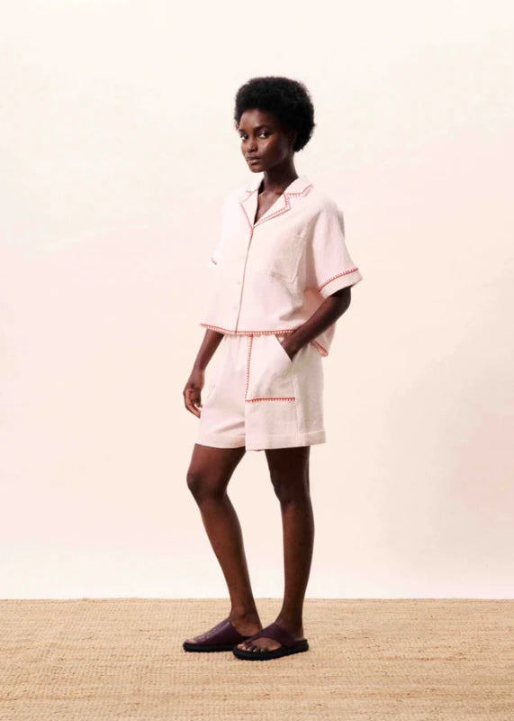 Isalya Shirt - FRNCH - Pale Rose