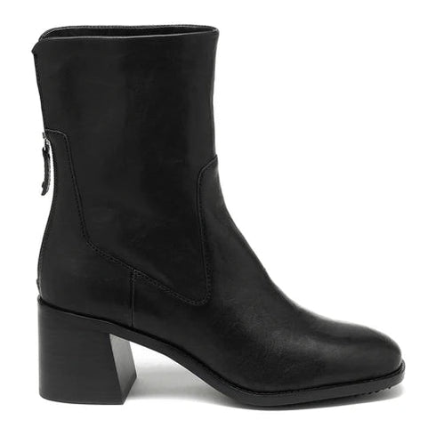 Island Block Heel Boot - Kelsi Dagger - Black