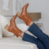 Island Block Heel Boot - Kelsi Dagger - Fox