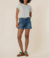 Jane High Rise Short with Porkchop Pockets - KUT - True w/ Medium Base Wash