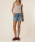 Jenny High Rise Kick Short - KUT - Rejoice