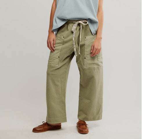 Jet Set Knit Pull On by We The Free - We The Free by Free People - Oil Green