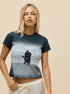 Johnny Cash Silhouette Vintage Tee - Daydreamer - Vintage Black
