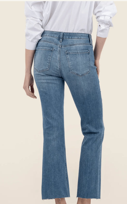 Kelsey Hi Rise Flare - Nset Leg - KUT - Brace