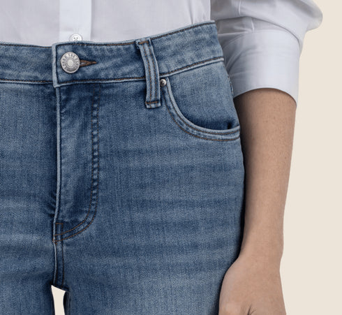 Kelsey Hi Rise Flare - Nset Leg - KUT - Brace