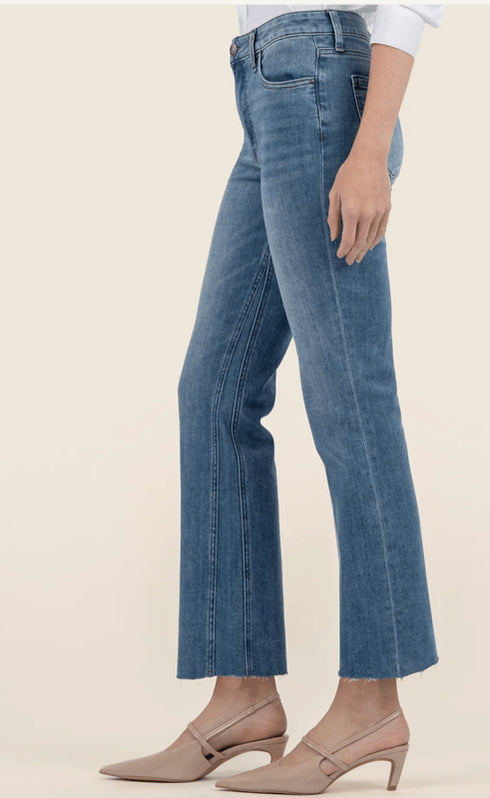 Kelsey Hi Rise Flare - Nset Leg - KUT - Brace