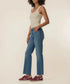 Kelsey High Rise Fab Ab Ankle Flare - KUT - Wonderful