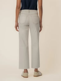 Charlotte High Rise Wide Leg with Raw Hem