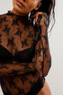 Lady Lux Layering Top - Free People - Black