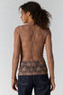 Lady Lux Layering Top - Free People - Chocolate Malt