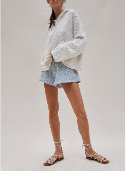 Lake Side Hoodie - Free People - Marshmallow