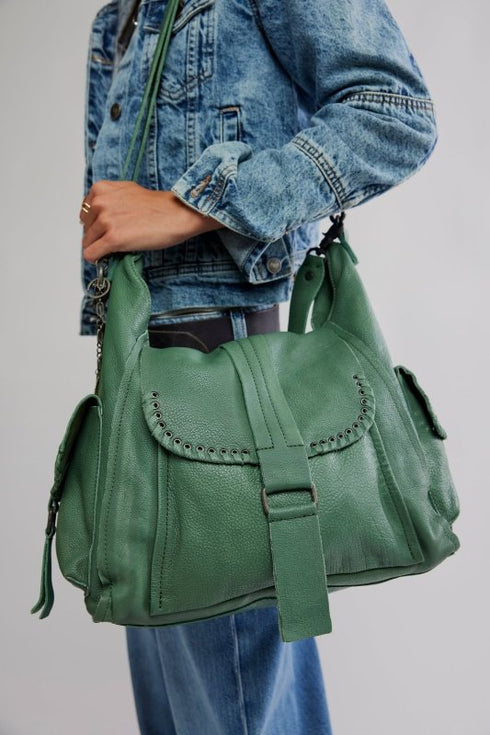 Leigh Distressed Hobo - We The Free - We The Free by Free People - Secret Sage