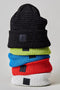 Let's Race Fleece Lined Recycled Yarn Beanie - Free People - Black