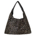 Lindsey Hair On Handcrafted Leather Tote Bag - Latico - Black