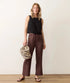 Linen Drawstring Pant - Marine Layer - Chocolate