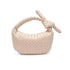 Lizbeth Woven Knot Clutch - Urban Expressions - Oatmilk
