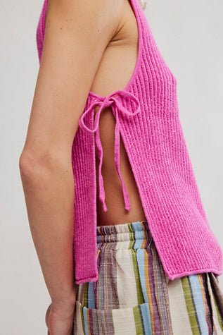 Lizzie Sweater Top - Free People - Island Flower