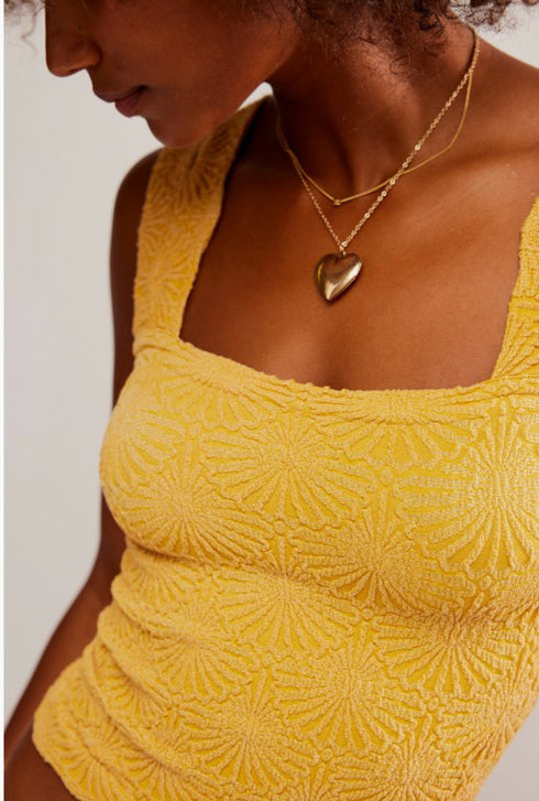 Love Letter Cami - Free People - Golden Latte