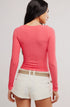 Love Letter Long Sleeve - Free People - Tart Berry