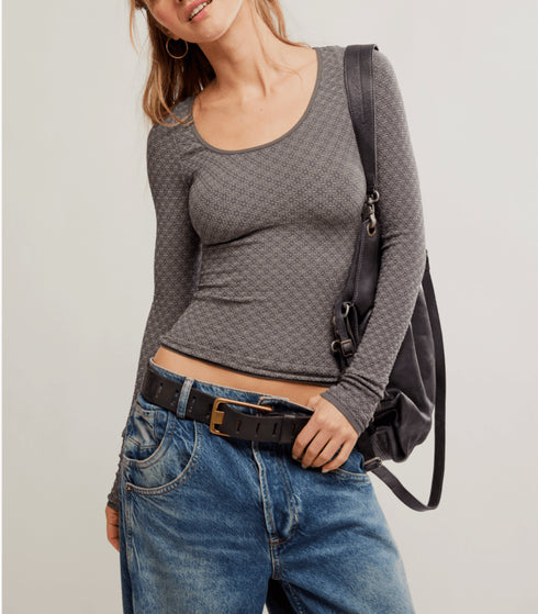 Love Letter Long Sleeve - Free People - Vintage Grape