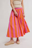 Lowen Stripe Midi Skirt