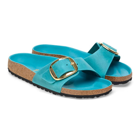 Madrid Big Buckle Oiled Leather - Birkenstock - Biscay Bay