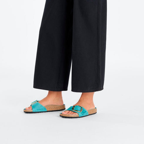 Madrid Big Buckle Oiled Leather - Birkenstock - Biscay Bay