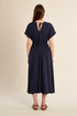 Mariah Polka Dot Midi - Molly Bracken - Navy Blue