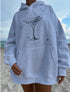 Martini Dice Embroidered Hoodie - Sunkissed Coconut - Gray