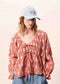 Maui Blouse - FRNCH - Rouge
