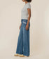 Maya High Rise Porkchop Pocket Wide Leg - KUT - Success