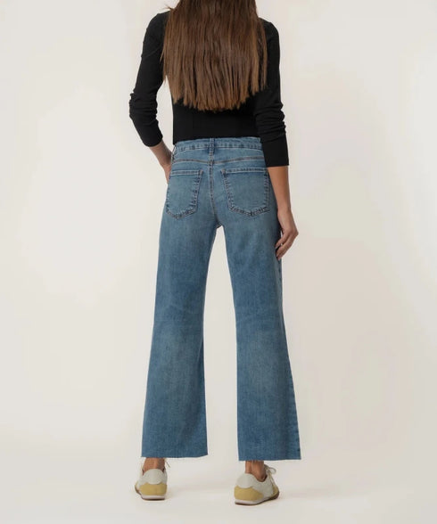 Meg High Rise Fab Ab Wide Leg - KUT - Regent