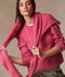 Merino Crewneck Sweater - Marine Layer - Hot Pink