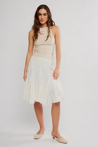 FP One Frida Godet Midi Skirt