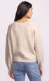 Mon Cherry Sweater - Pink Martini - Beige