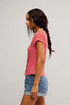Most Wanted Striped Cardi - Free People - Red & White
