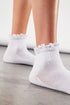 Movement Classic Ruffle Socks - Free People - White