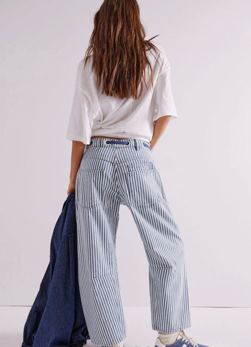 Moxie Railroad Low - Slung Jeans - Free People - 25