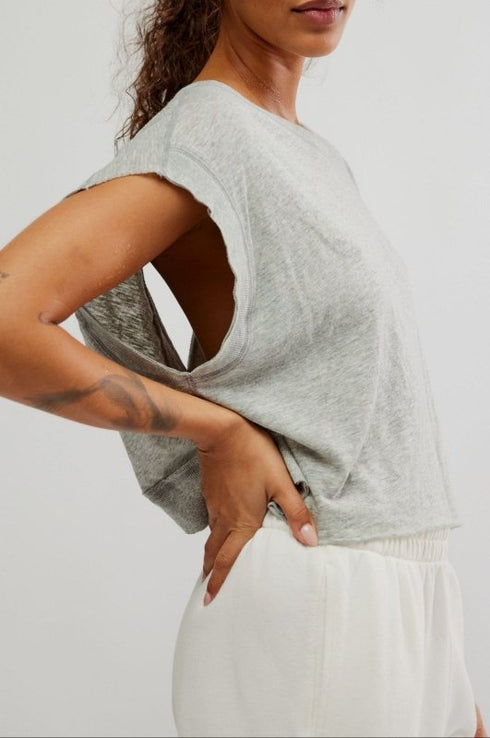 My Time Tee - FP Movement - FP Movement - Heather Grey