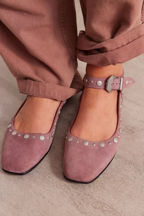 Mystic Mary Jane Flat - Free People - Mauve