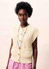 Natalie Cream Cardigan - FRNCH - Cream