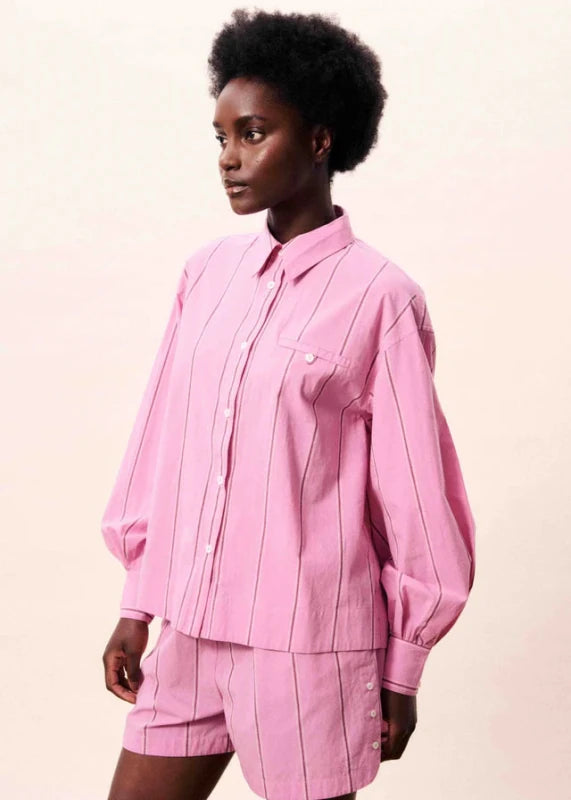 Nazare Shirt - FRNCH - Violet