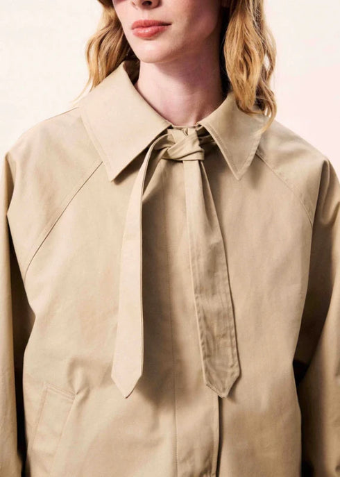 Nerina Beige Jacket - FRNCH - Beige
