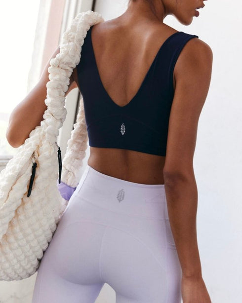 Never Better Crop - Free People - Midnight Navy